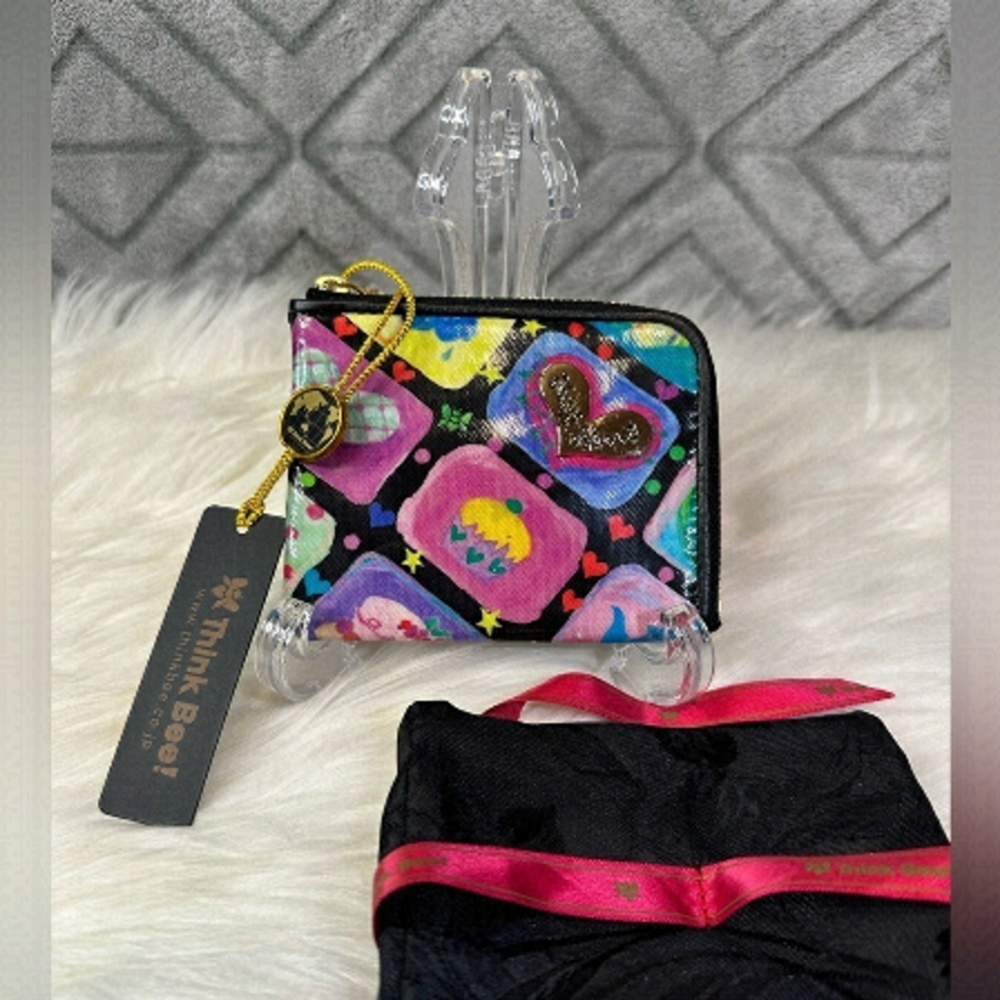 THINK BEE just heart japanese brand colorful card holder